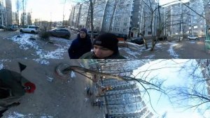 Вл. Невского 63. Обратная сторона двора. Видео в 360°