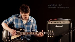 KAOS Gear Demo - Marshall SL5 Slash Signature Amplifier