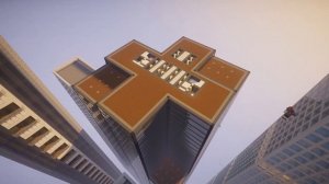 Строим Willis Tower в Minecraft 1к1 | Time Lapse