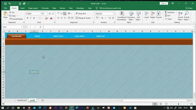 Membuat Menu Seperti Websites dengan Excel Visual Basic смотреть онлайн