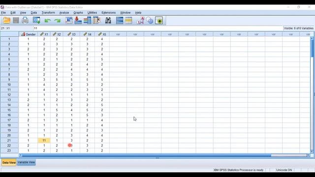 Detecting Outliers in SPSS смотреть онлайн