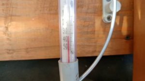 Натяжной потолок на сильном морозе