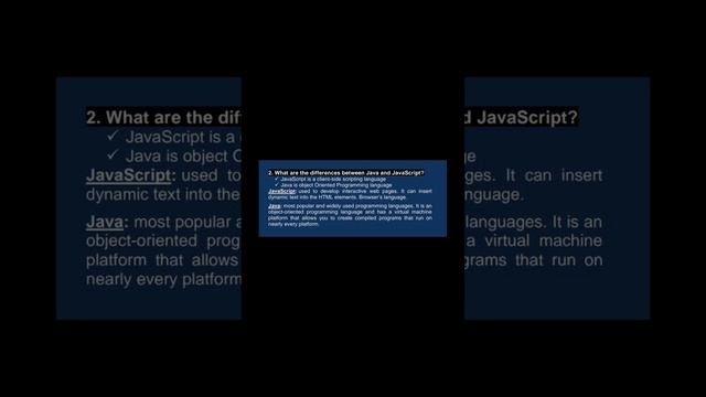 Top javascript interview questions