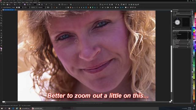 Corel Photo Paint 2017, Photo Retouching Tutorial, CorelDraw Graphics Suite X8