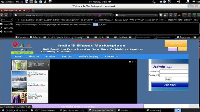SQLI Challenge Solution (Zeeshan's Challenge)