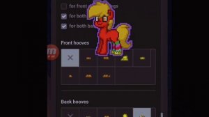 ?как сделать обувь в пони таун??? (?автор идеи : @-otto.pony- ?)