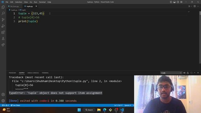#8 Tuple in Python - [English]