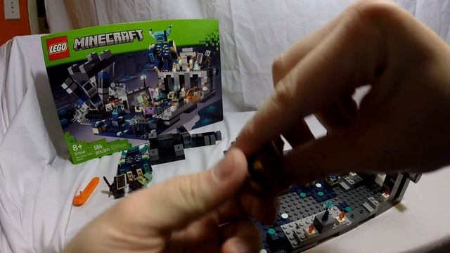 Lego Minecraft 21246 The Deep Dark Battle Review смотреть онлайн