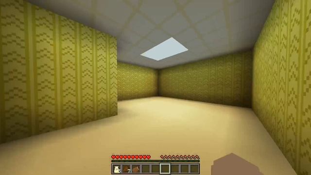 Minecraft карта backrooms