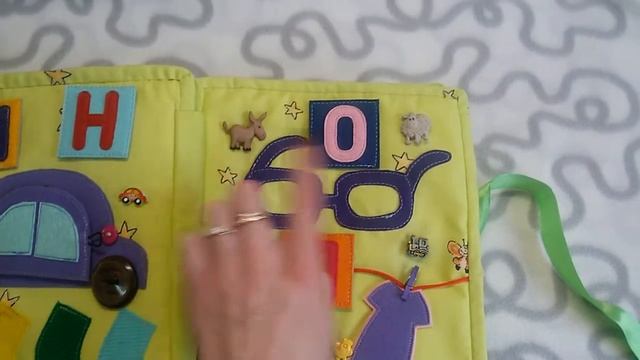 Развивающая книжка АЗБУКА # Developing book # Quiet book “My First Book” смотреть онлайн