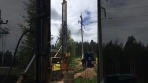 Бурение скважины роторным способом УРБ2А2