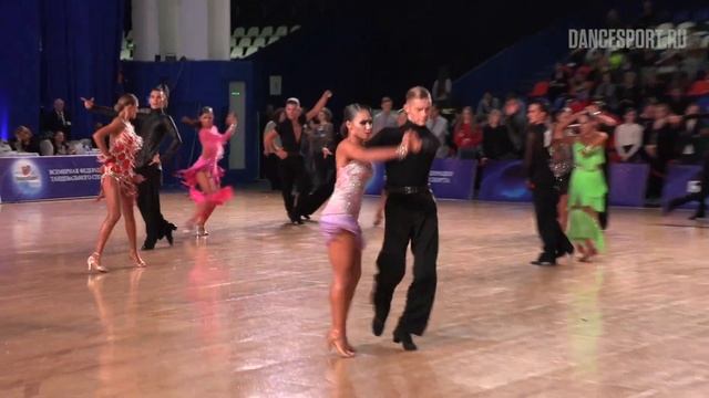 Maxim Potapov - Alina Khamid RUS, Pasodoble | WDSF Open Under 21 Latin смотреть онлайн