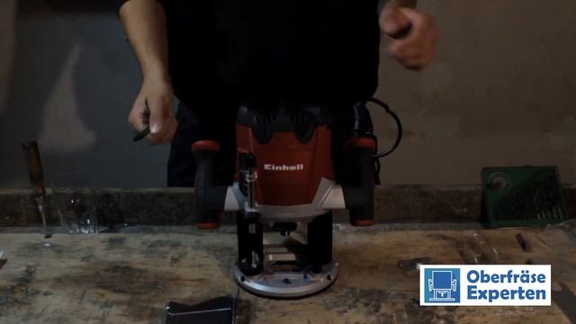 Oberfräse Test #1: Einhell TE-RO 1255 E