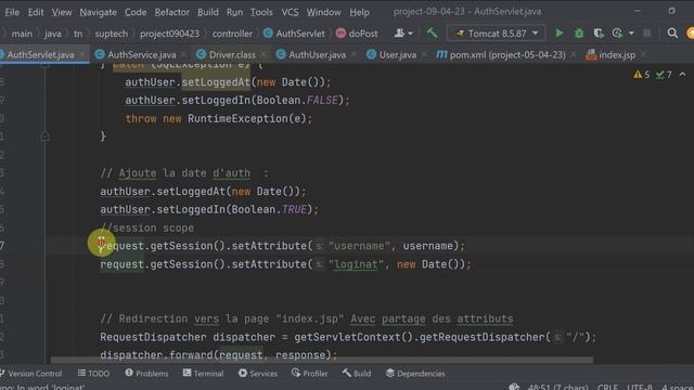 JDBC & Utilisation  - JavaEE JSP/Servlet