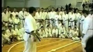 Sensei Manabu Murakami (SKIF) Jiyu Ippon Kumite 1996