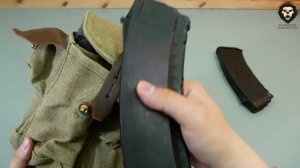 Подсумок АКМ раритет (под 3 магазина) видео обзор