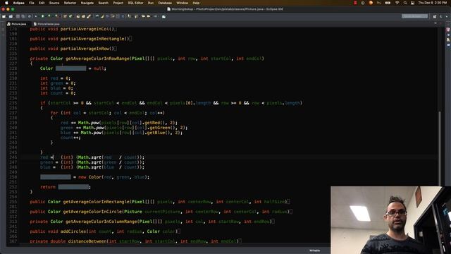 Averaging Color in Java Picture Lab смотреть онлайн