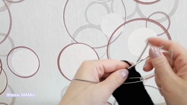 МИТЕНКИ спицами - резинка 2*2 ! mittens with knitting needles  !