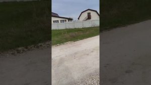 Вместо асфальтированных дорог - щебенка. Горицы, липецкая область.