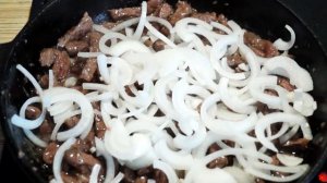 БЕФСТРОГАНОВ ИЗ ГОВЯДИНЫ. Вкуснее не бывает! Как приготовить бефстроганов.