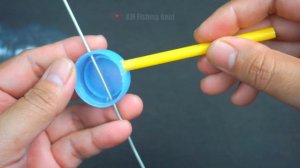 GREAT IDEA! How to make a fishing knot tools plastic | Hack Tools Fishing 2023 @KM Fishing knots