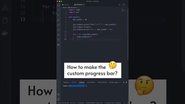 (Py)How to make a custom progress bar?!?