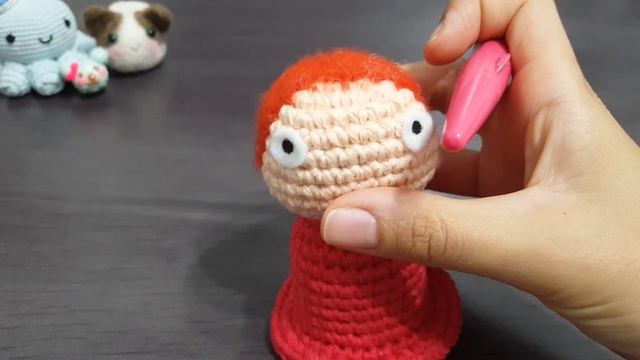Amigurumi | PONYO crochet + needle felting смотреть онлайн