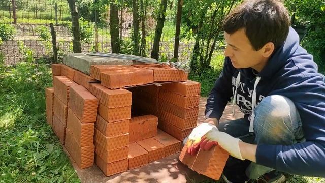 Дровяная печь для пиццы своими руками за 20 минут