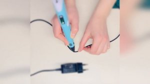 Запаюємо дріт 3Д ручкою / Спайка провода 3Д ручкой / 3D pen