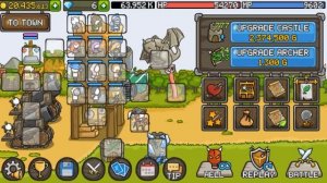 Grow Castle - бесконечные колонии в самом начале игры на разных билдах в гроу кастл.