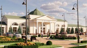 В скором времени благоустроят площадь перед железнодорожным вокзалом Нальчика