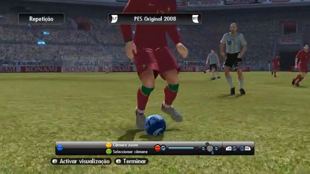 PES 2008 Demo (new skills) - Cristiano Ronaldo смотреть онлайн