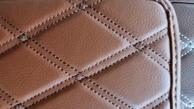 МАТЕРИАЛ ПРЕСТИЖ. ЭКОКОЖА (РОМБ С ДВОЙНОЙ СТРОЧКОЙ) смотреть онлайн