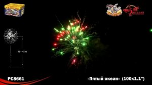 Фейерверк РС8661 Пятый океан (1,1" х 100)