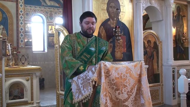 Проповедь диакона Димитрия о блаж. Валентине Минской (06.02.21) смотреть онлайн