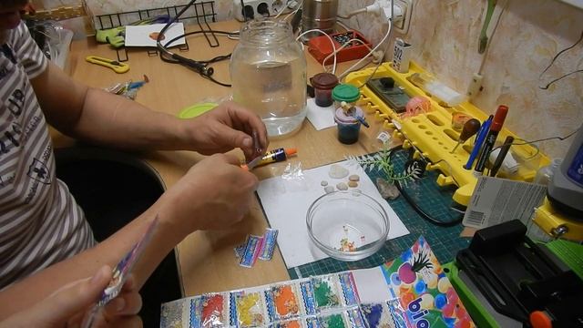 Искусственный миниаквариум своими руками Кружок Очумелые ручки смотреть онлайн