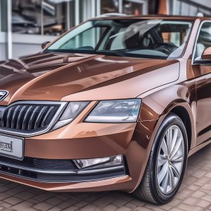 Skoda Octavia. Всю красоту спрятали в чехлы