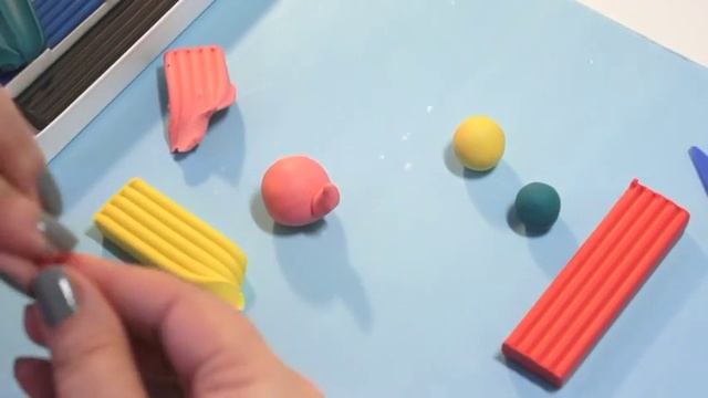 Учим ребенка лепить из пластилина. Лепим и играем в игру "Мама долепи!" смотреть онлайн