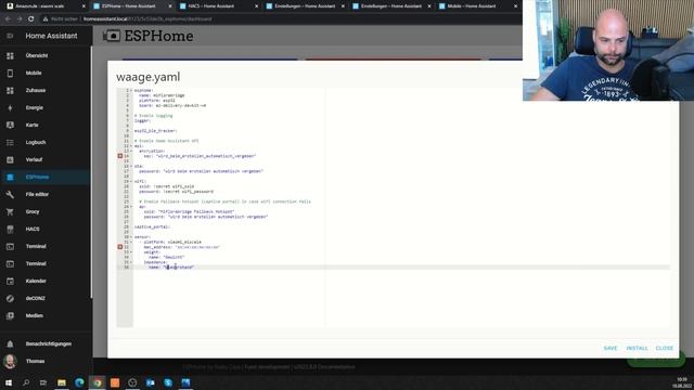 Gewicht und Körperanalyse in Home Assistant mit Xiaomi Mi Scale 2 смотреть онлайн