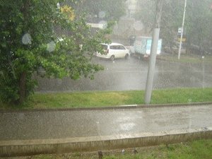 Ставрополье второй день атакуют ливни с градом