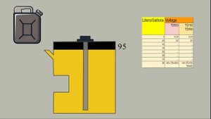 Калибровка и тарировка ДУТ Эскорт в аналоговом режиме