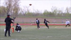 Redford Thurston 2020 WR/CB Keith Lovelady highlights from Midwest Elite 7-7 National Qualifier