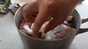 Варено копченые ребрышки. Настоящий рецепт.