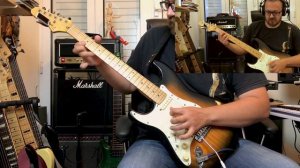 Stargazer - Rainbow Guitar Cover (feat also fretless guitar solo) Synth Cover, Bass Cover