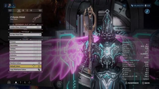 Warframe- New Pistol Skin [From Void Trader] смотреть онлайн