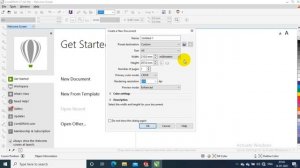 HOW TO SET SHEET SIZE AND UNITS IN COREL DRAW X7 | GRAPHIC DESIGN