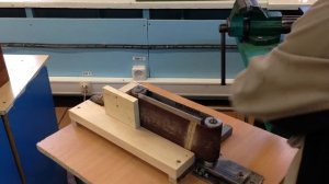 Шлифовальный ленточный станок своими руками.