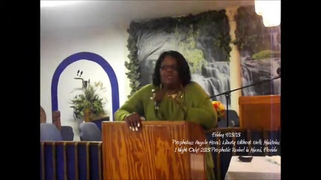 Pt 6 Prophetess Angela Horn's 2013 PROPHETIC REVIVAL (1 Night Only) Held in Miami, FL смотреть онлайн