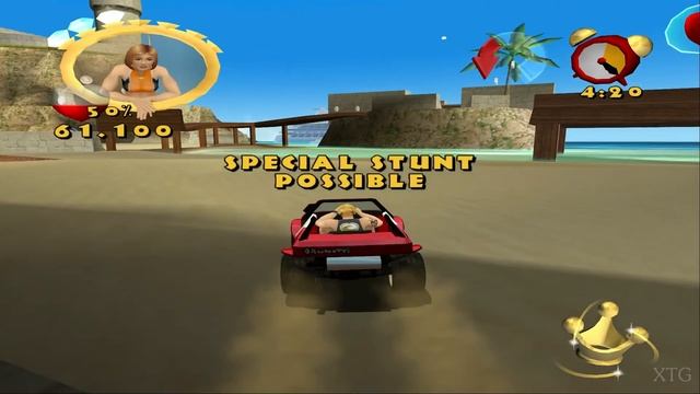 Beach King Stunt Racer PS2 Gameplay HD (PCSX2) смотреть онлайн