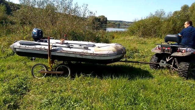 самодельный прицеп для лодки